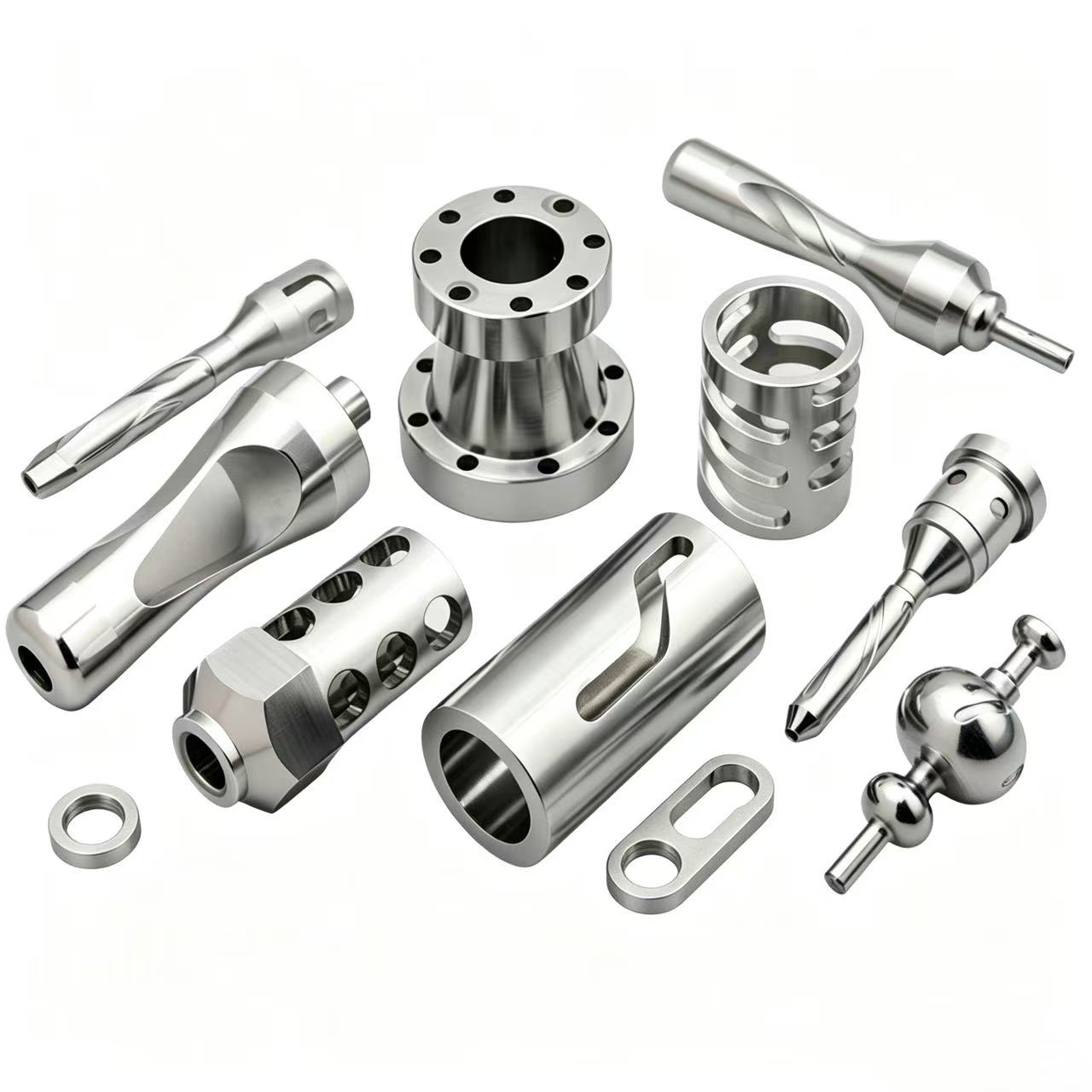 OEM Manufacturer High Precision CNC Metal Parts Aluminum Stainless Steel CNC Machining Part