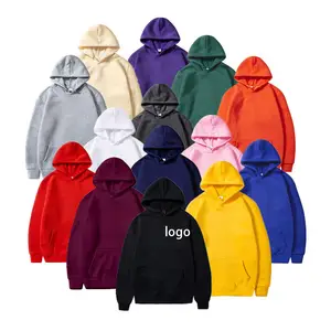 Manufacturers 100% polyester embroidered screen puff printing plain men hoodie sweatshirts sublimation blank hoodies custom logo