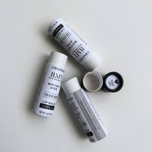 מותאם אישית לסביבה נייח ממוחזר מדאודורנט ליפם skincare סוג לדחוף לדחוף את נייר אריזה צינור נייר עמיד - Product Image 4