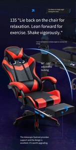 Chaise de jeu ergonomique réglable de qualité supérieure ALINUNU pour la configuration de bureau à domicile - Product Image 5