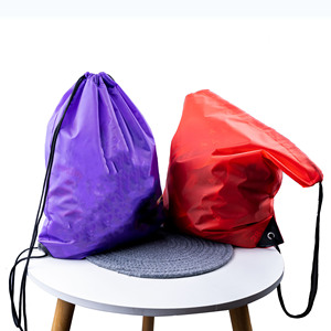 Acepte personalizado barato 100% ecológico poliéster almacenamiento cordón Eco bolsa - Product Image 1