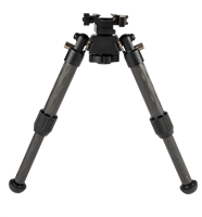 Support de tir tactique pliable en fibre de carbone à deux pieds pour sports de plein air, adaptateur de montage de précision pour bâton de tir longue portée