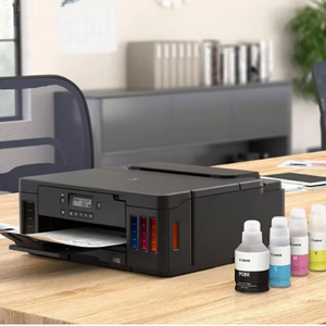 เครื่องพิมพ์อิงค์เจ็ทสี USB รุ่น CA NON G5080 ความจุสูง สำหรับงานพิมพ์เชิงพาณิชย์ พิมพ์ความเร็วสูง มีสินค้าในสต็อก รับประกัน 1 ปี หมึกสี G5080 - Product Image 6