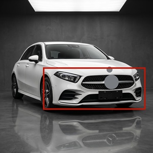 Kit de Carrocería Delantera de Alta Calidad para <span class=keywords><strong>Mercedes</strong></span> <span class=keywords><strong>Benz</strong></span> Modelo Antiguo W177 A220 <span class=keywords><strong>A200</strong></span>, Versión Deportiva, Fácil Instalación, Vinilo Plástico para Autos - Product Image 2