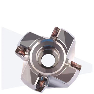 BAP400R 1203afn Kualitas Tinggi Karbida Persegi Alat Pemotong CNC Diindeks Karbida Router Bit Wajah Milling Cutter Dia 50 Cutter - Product Image 5