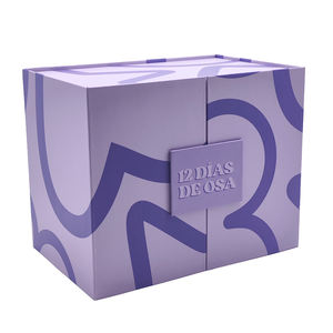 Calendario dell'Avvento Natalizio Personalizzabile con 12 Giorni <span class=keywords><strong>di</strong></span> Conto alla Rovescia, Confezione Vuota per Bevande, Caramelle, Cosmetici e Regali - Product Image 2