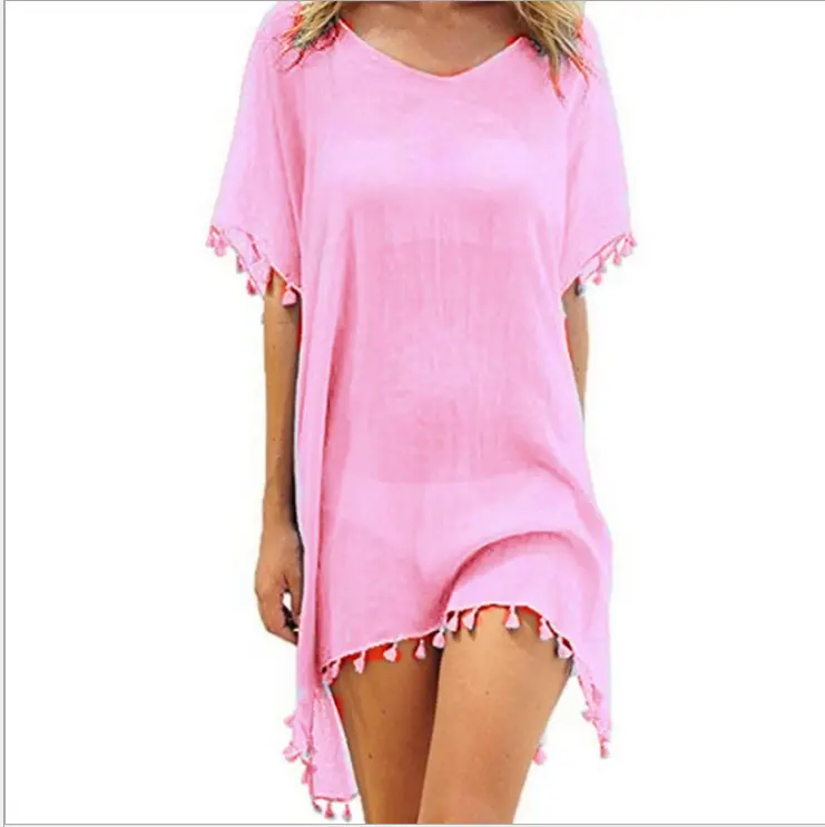 2022 Nieuwe Aankomst Vrouwen Chiffon Badmode Beach Cover Up Beach Dress Voor Badmode Badmode Vest