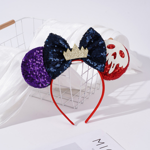 2024 nuovo cartone animato carino per bambini Festival di Halloween orecchie da topo fascia fantasma per bambini festa di arco festa accessori per capelli - Product Image 4