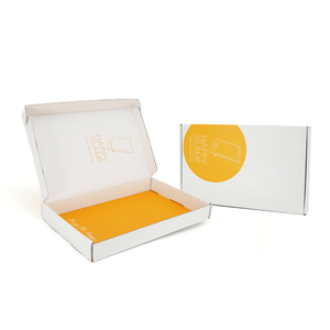 Cajas de embalaje de letras grandes personalizadas Franqueo Caja de <span class=keywords><strong>correo</strong></span> de línea delgada Caja de envío delgada - Product Image 1