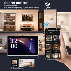 CNSKOU 2026 Nuovo Pannello di Controllo a Muro Smart Home Tuya con Schermo Centrale da 4.5'' e 4 Pulsanti Zigbee per il Controllo di Tutta la Casa - Product Image 4