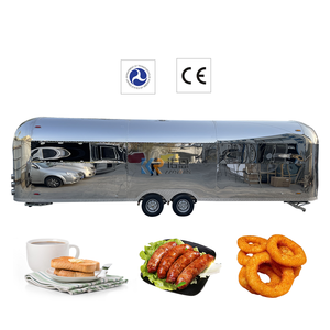 2025 New Modern Mobile Coffee Food Cart OEM Model Food Trailer Hamburgers <b>Pizza</b> Food Truck for Sale - Product Image 4