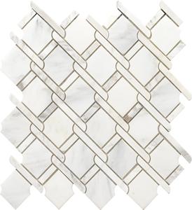 Modern tasarım doğal taş mermer mozaik karo 3D su jeti için mutfak banyo için geri sıçrama duvar mozaikler için iç - Product Image 5