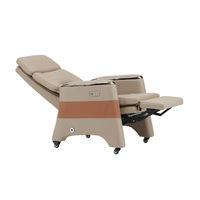 Chaise de bureau exécutive modulaire avec hauteur réglable, en cuir véritable, design moderne pour la maison et l'hôtel