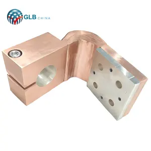 Customization Hot Selling Electrical Ground Tin Plated Copper Busbar For Transformer High Voltage Busbar Connectors