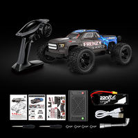 HOSHI N517 Frenzy, Auto RC 4x4 sin Escobillas a Escala 1/12, 70 km/h, Monster Truck Todoterreno de Alta Velocidad, Resistente al Agua, Grado Hobby, RTR
