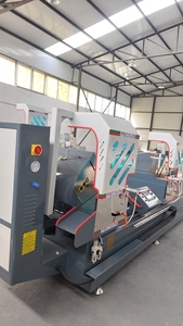 Cung cấp chất lượng cao Cửa ra vào và cửa sổ đôi đầu máy cắt đôi đã kết thúc cưa cho nhôm hồ sơ - Product Image 5