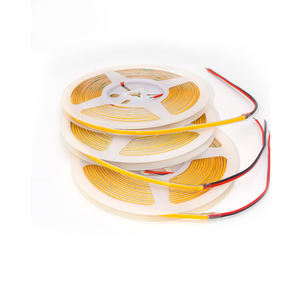 5 мм Ультра узкая Светодиодная лента 400 светодиодов на метр 12 В <span class=keywords><strong>24</strong></span> В бездарная гибкая лента для освещения корпусной мебели - Product Image 5