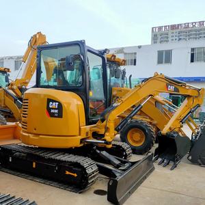 Mini-excavatrice CAT 303ECR, livraison gratuite, prix bas, excavatrice hydraulique sur chenilles d'occasion, nouveau modèle, excavatrice agricole - Product Image 4