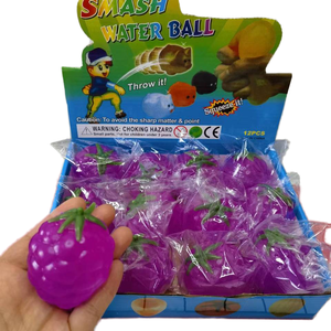 Promotional Unisex Grape TPR Squishy Splat <b>Balls</b> Stress Reliever <b>Squeeze</b> Toys for 5 to 7 Years Old Children - Product Image 3