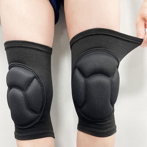 Hỗ trợ đầu gối miếng bọt biển dày bảo vệ đầu gối bóng chuyền leo núi thể thao đàn hồi nén Miếng đệm đầu gối cú đúp - Product Image 2