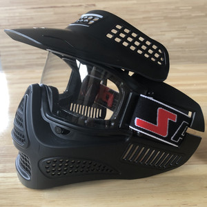 Casco con <span class=keywords><strong>Maschera</strong></span> per Tiro con l'Arco e <span class=keywords><strong>Paintball</strong></span> - Product Image 2
