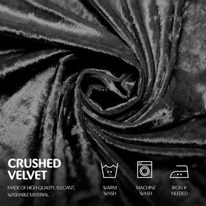 Hot bán 120 inch đen vòng nhung Khăn trải bàn bảng vải cho Vòng Tròn BảNg Wedding party sự kiện - Product Image 6