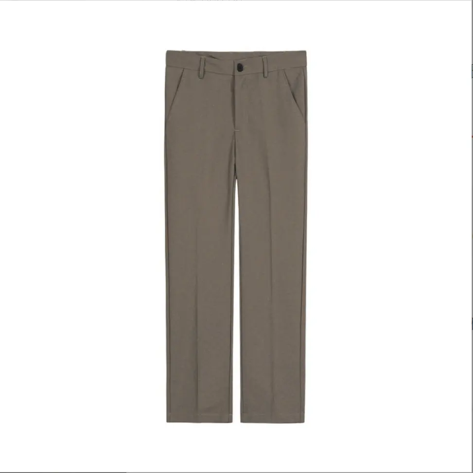 cheap price pant for men wholesales stylish plain cotton trousers for men outdoor 2021 color khaki