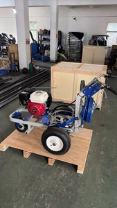 Machine de marquage par pulvérisation à froid de haute qualité avec moteur à essence 6,5 CV, pompe à piston mécanique et pointeur laser pour traçage de lignes - Product Image 6