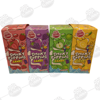Saveur fruitée Funny Smoky Popping Candy Fizzy Jumping Powder Candy Rock Popping Candy Powder