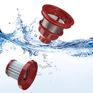 <span class=keywords><strong>Prettycare</strong></span> W100 Cyclone <span class=keywords><strong>Aspiradora</strong></span> inalámbrica sin bolsa con batería de iones de litio HEPA Luces LED Uso ligero y seco - Product Image 5