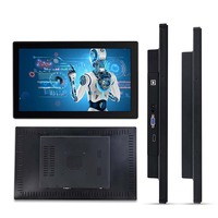 Tablette tactile tout-en-un PC RCOMPT personnalisée de 32 pouces avec PoE, LTE intégré, Linux, PC industriel N100, 8-64 Go de RAM, certifiée CE/FCC