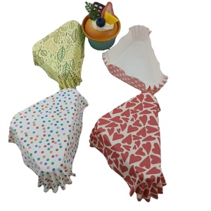 תבניות אפייה חד פעמיות משולשות מנייר איכותי של EUDR, תבנית לאפיית עוגות ולחמים, נייר אפייה למזון מהיר - Product Image 1