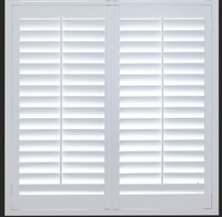 Nouveau style, prix de gros usine, volets en PVC, persiennes pour fenêtres, volets en PVC pour fenêtres