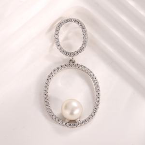 KAMMY 6.5-7mm Meilleure vente de perles d'eau douce naturelles Collier pendentif en argent S925 polyvalent pour enfants et femmes - Product Image 3