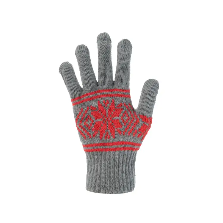 ファッションアクリル手袋ニット手袋屋外用の安価な冬用手袋を製造