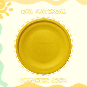 Disque volant pour chien en mousse EVA naturelle, écologique, inodore, jouet à mâcher pour chien, entraînement en plein air - Product Image 3