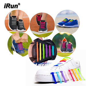 IRun − chaussures en silicone pour adultes, <span class=keywords><strong>lacets</strong></span> <span class=keywords><strong>élastiques</strong></span>, sans nœuds, logo imprimé personnalisé, 10 + 10 tailles, nouvelle mode 2020 - Product Image 3