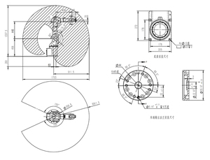 Koza công nghiệp <span class=keywords><strong>6</strong></span> trục nhân tạo CNC cánh tay <span class=keywords><strong>robot</strong></span> xử lý tay và lắp ráp di chuyển sơn nâng hộp hình thành tải trọng 7kg - Product Image 4