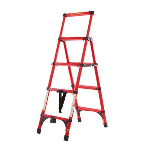 Échelles télescopiques rétractables en alliage d'aluminium Deliladder avec design d'<span class=keywords><strong>escalier</strong></span> pour usage domestique - Product Image 1