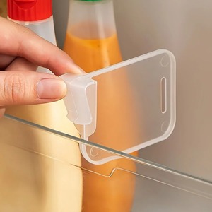 Diviseurs de rangement robustes et transparents pour réfrigérateur, compartiments ajustables pour économiser de l'espace dans les armoires de cuisine - Product Image 4