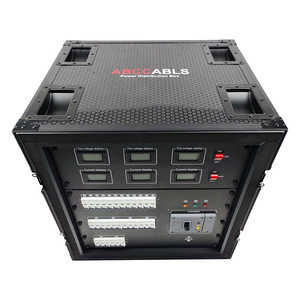 Industrial Power Distribution Box 36 <b>Sockets</b> 380 V 100 A IP54 For Stage <b>Lighting</b> And Events Rental Use - Product Image 3