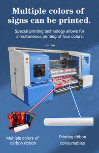 <span class=keywords><strong>Imprimante</strong></span> à transfert thermique de qualité industrielle MASUNG pour des graphiques de haute qualité sur des feuilles réfléchissantes en PVC utilisées dans les panneaux de signalisation routière - Product Image 3