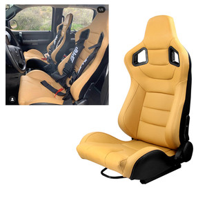 المتانة نمط الرياضة المهنية عالية الجودة جلدية دلو مقعد سباق السيارات - Product Image 3