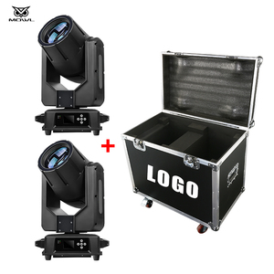 2 Gói Ngoài Trời Không Thấm Nước IP65 350W 380W DMX Chùm 350 380 Halo Vòng Di Chuyển Đầu Ánh Sáng Với Trường Hợp Chuyến Bay - Product Image 1