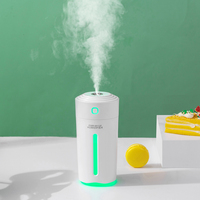Humidificateur d'air USB Kinscoter, nouveau diffuseur d'eau exquis pour voiture, brume fraîche, lumière LED nocturne