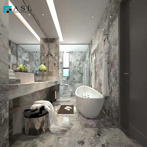 Grande dalle <span class=keywords><strong>de</strong></span> <span class=keywords><strong>marbre</strong></span> gris Oreo poli à veines naturelles pour revêtement mural intérieur/extérieur, villa, hall d'hôtel, décoration <span class=keywords><strong>de</strong></span> sol en pierre. - Product Image 5