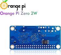 Orange Pi Zero 2W 1GB Allwinner H618 LPDDR4 Quad-Core 64 bits cartes de développement d'ordinateur à carte unique avec Flash SPI 16 mo