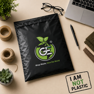 Sacs d'expédition et d'envoi compostables, légers, écologiques, biodégradables, sans plastique, réutilisables pour les colis et les courses - Product Image 3