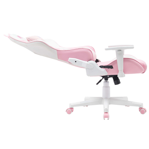 Silla Gamer para Mujer, Diseño Adorable y Femenino, Color Amarillo, Económica, de Fábrica, OEM, Silla de Oficina Giratoria con Ruedas, Estilo Gatita - Product Image 4