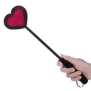 Tamaño ajustable en forma de corazón SM <span class=keywords><strong>Spanking</strong></span> Paddles Whip Bondage Fetish BDSM Flog <span class=keywords><strong>Beat</strong></span> Restricciones Juguetes sexuales - Product Image 2
